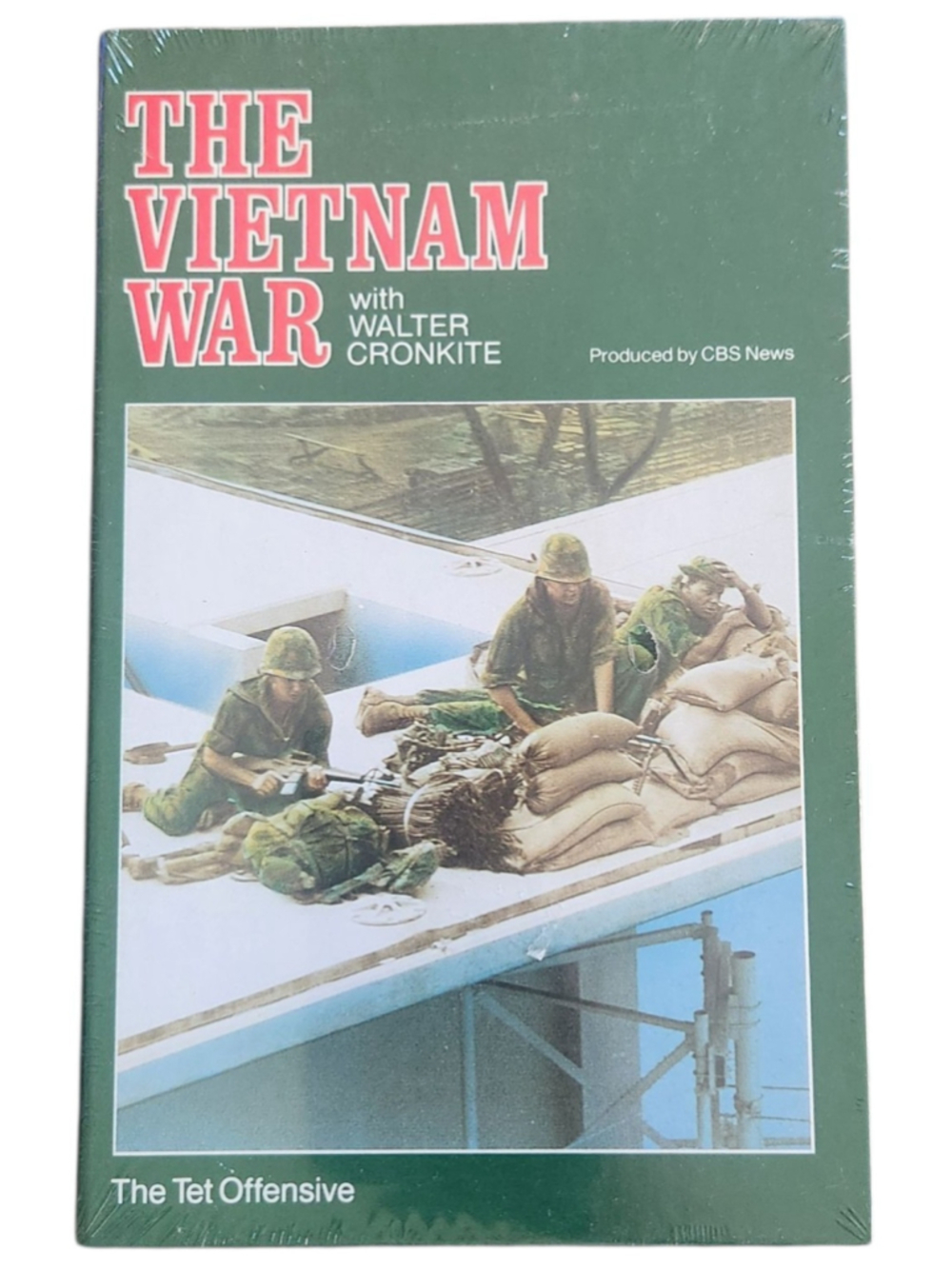 Vtg 1985 The Vietnam War With Walter Cronkite "The Tet Offensive" VHS Sealed